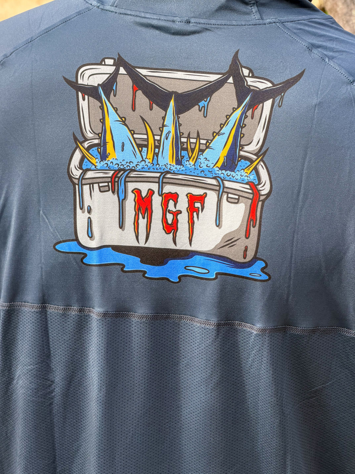 Kids MGF Bloodline Hooded Fishing Shirt