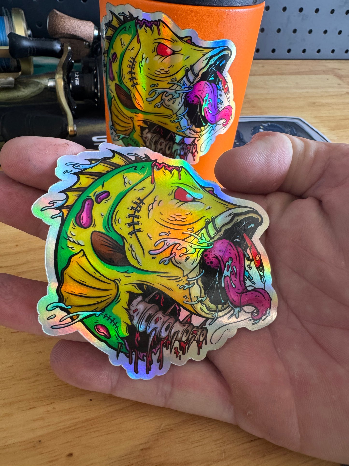 Limited Holographic Zombie Barra Decal