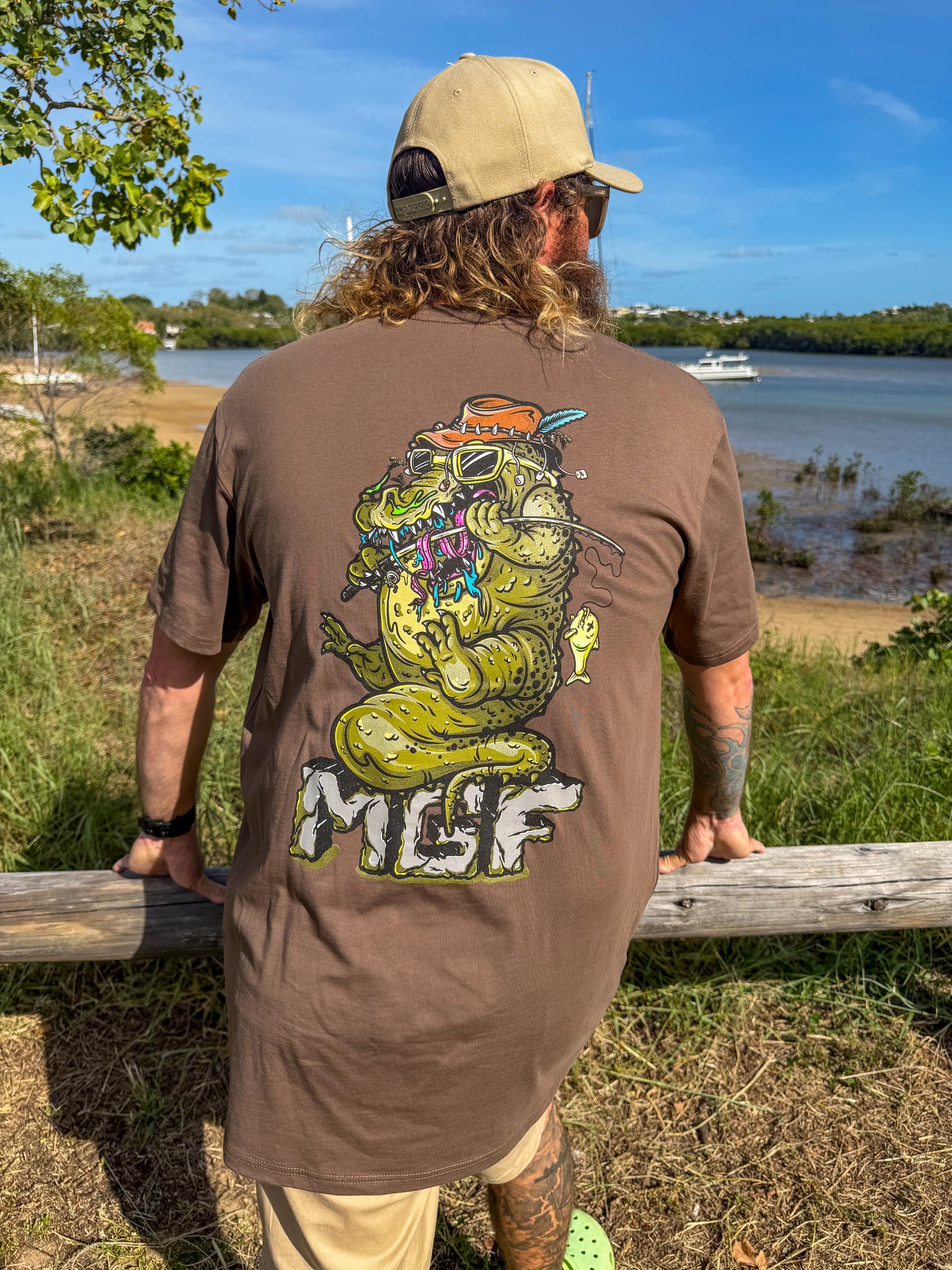 MGF Mudflat Croc Bait Tee