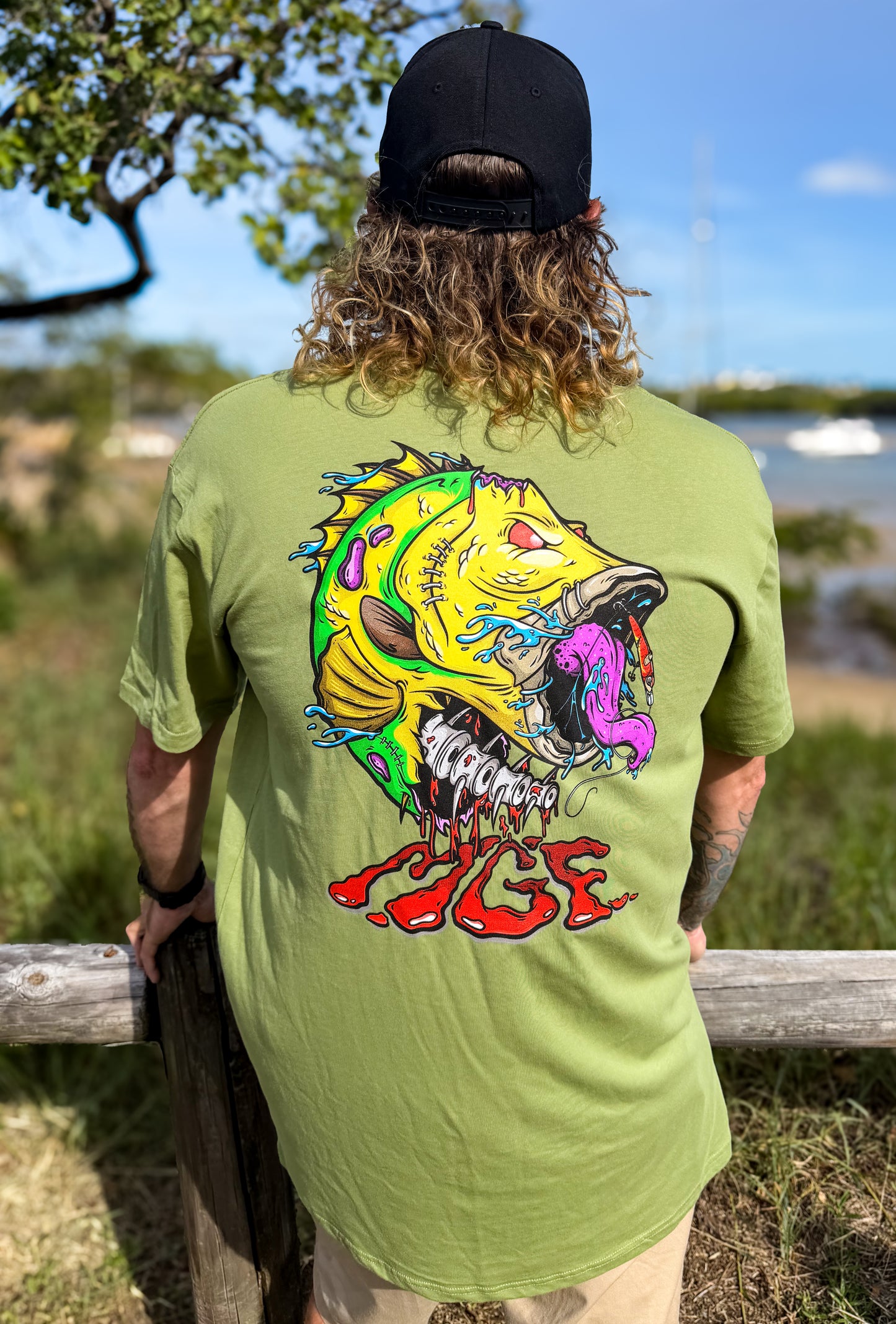 MGF Kiwi Zombie Barra Tee
