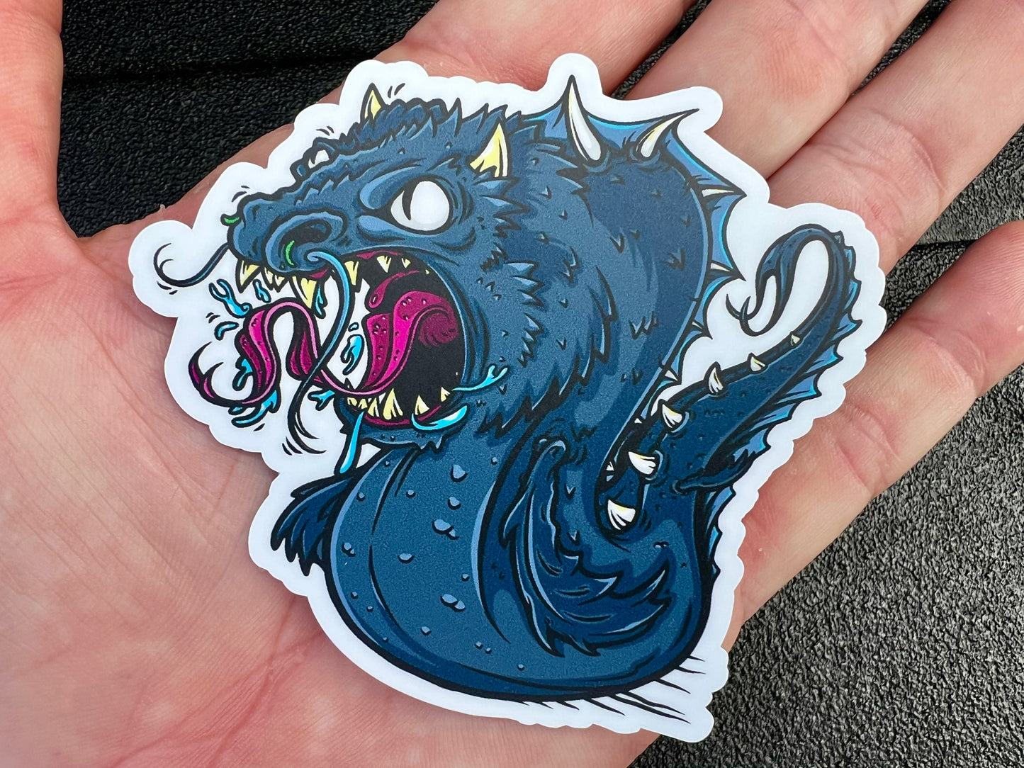 Deep Drop Gremlin Sticker