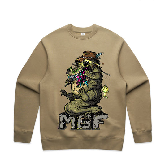 PRE ORDER - MGF Croc Bait Jumper - Sandy Shores