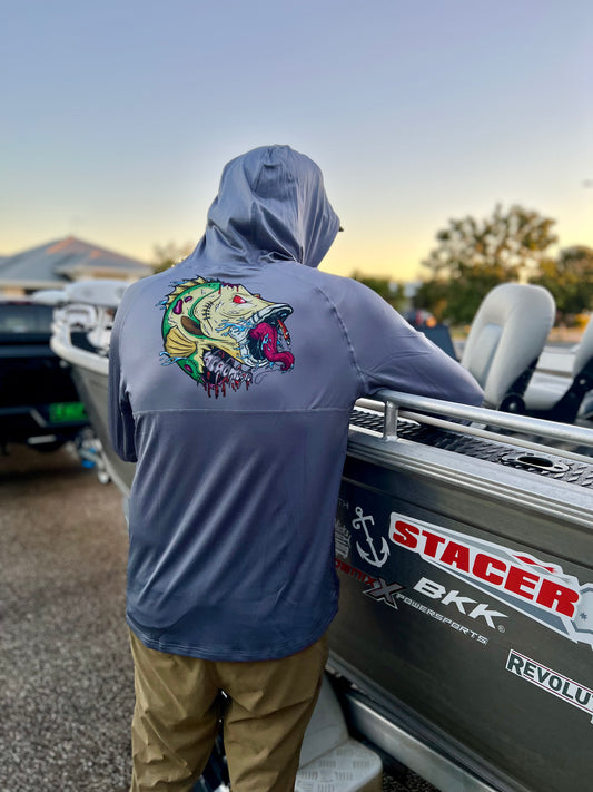 Silver Mullet Hooded Jersey