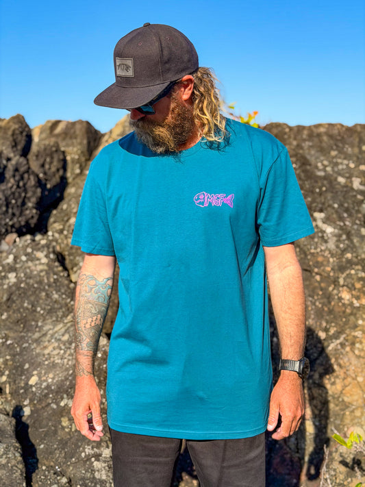 BlueGreen Algae Zombie Barra MGF Tee