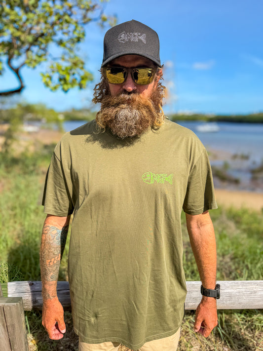 MGF Army Croc Bait Tee
