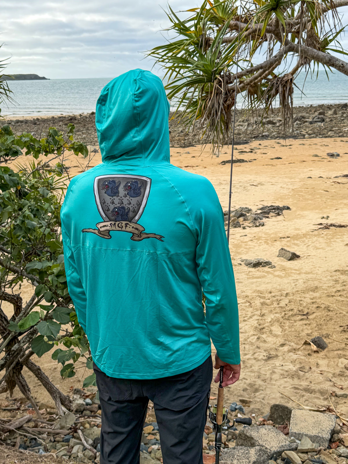 MGF Inshore Glassout Hooded Fishing Shirt